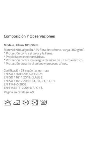 Pantalón ignífugo Ranger