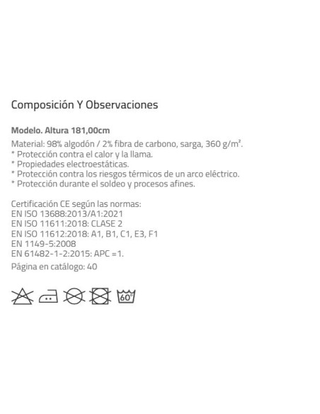 Pantalón ignífugo Ranger