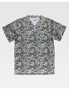 Casaca unisex camuflaje B9806