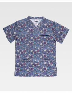 Casaca unisex circulos B9808