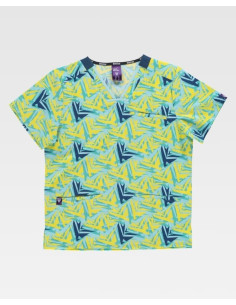 Casaca unisex trazos B9858