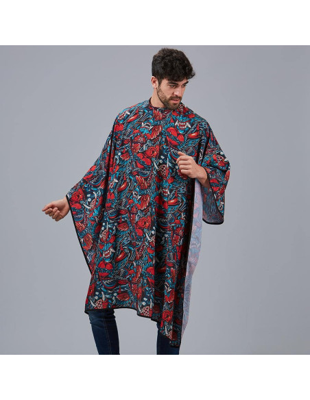 Capa peluquería estampada