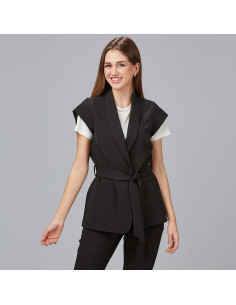 Chaqueta mujer cuello smoking Meli