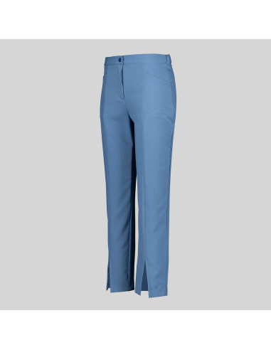 Pantalón mujer abertura central en bajo
