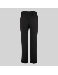 Pantalón mujer bielástico bajo vuelto