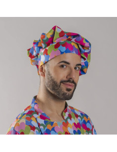 Gorro gran chef heart algodón Agatha