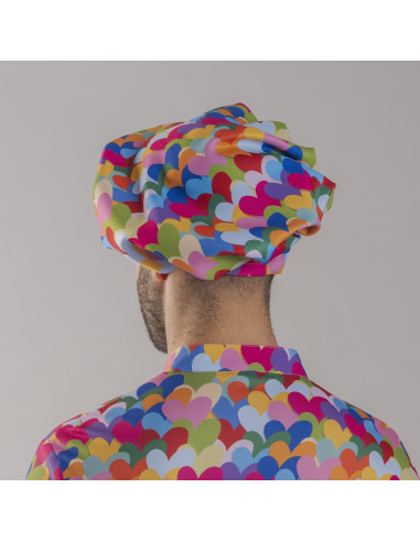 Gorro gran chef heart algodón Agatha