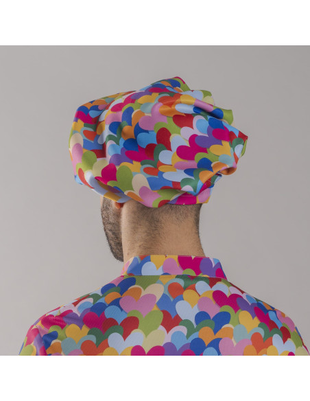 Gorro gran chef heart algodón Agatha