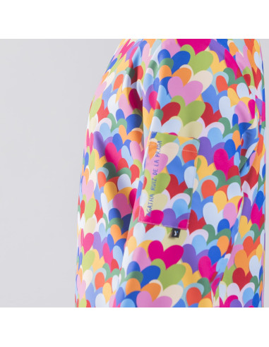 Chaquetilla cocina unisex heart algodón Agatha
