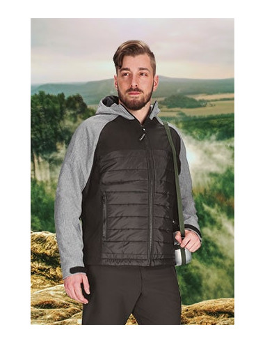 Chaqueta con capucha Bering