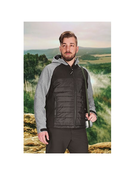 Chaqueta con capucha Bering