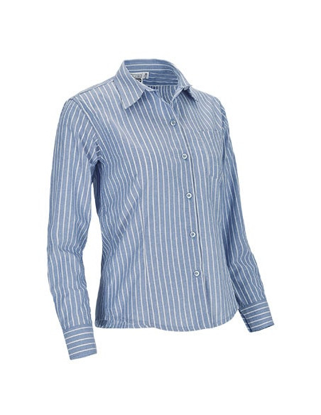 Camisa de rayas de mujer Corporation