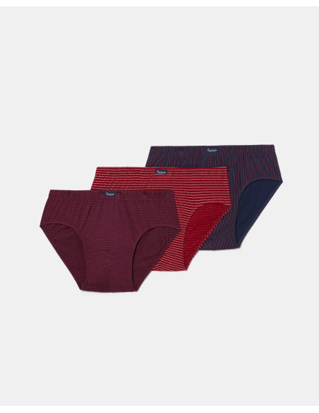 Pack de 6 calzoncillos slips cerrados Abanderado