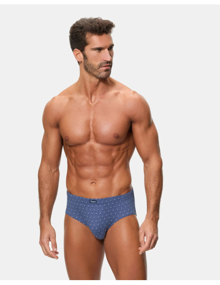 Pack de 6 calzoncillos slips cerrados Abanderado