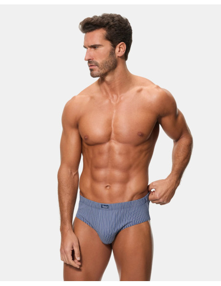 Pack de 6 calzoncillos slips cerrados Abanderado