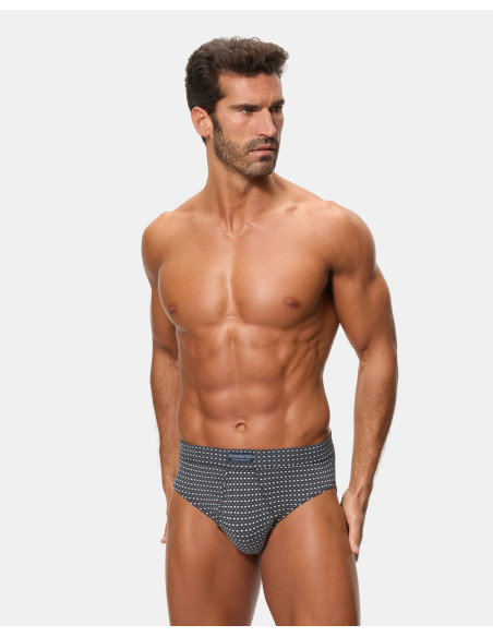 Pack de 6 calzoncillos slips abiertos Abanderado