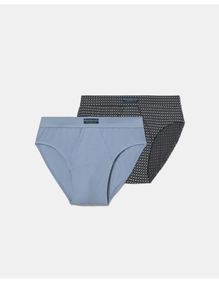 Pack de 6 calzoncillos slips abiertos Abanderado