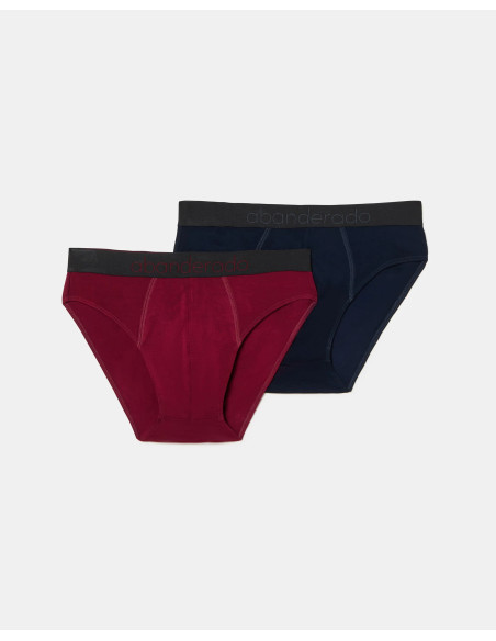 Pack de 6 calzoncillos slips cerrados Abanderado