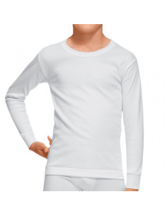Pack de 6 camisetas cuello redondo niño ML 257
