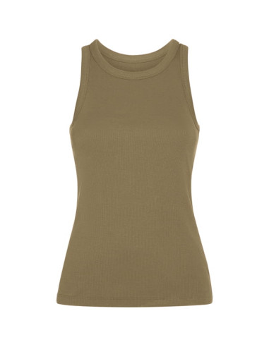 Camiseta de mujer canalé Dribe