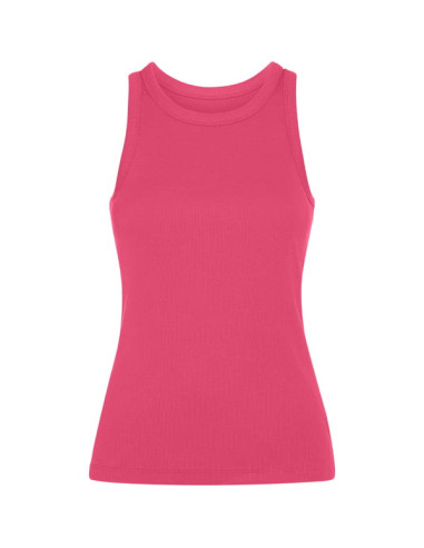 Camiseta de mujer canalé Dribe