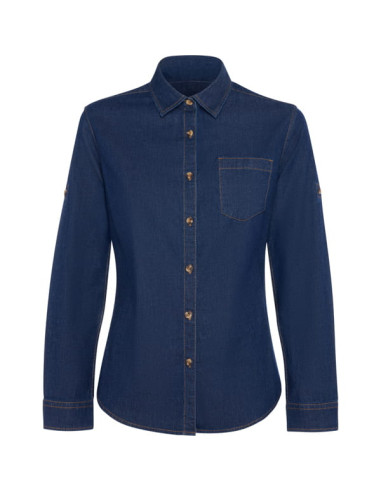 Camisa vaquera trabilla ajustable mujer Lujan