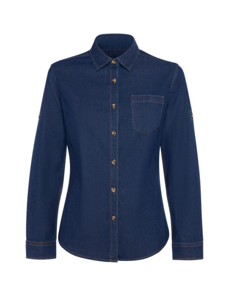 Camisa vaquera trabilla ajustable mujer Lujan