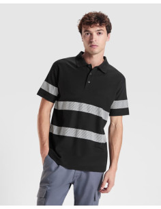 Polo MC antipilling de visibilidad aumentada