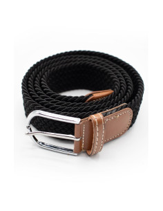 Cinturón elástico tipo trenzado unisex 2