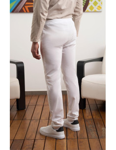 Pantalon unisex efecto lino 2