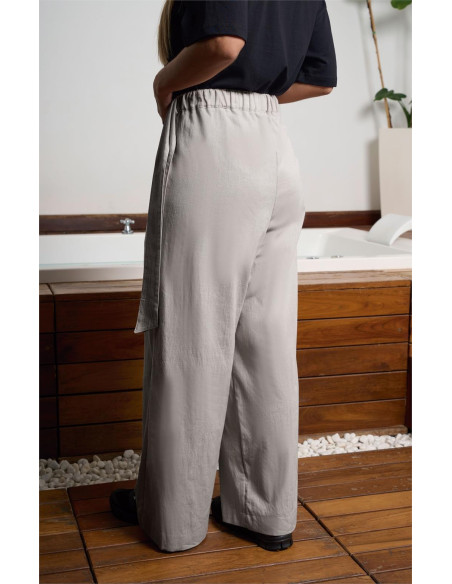 Pantalón señora goma cintura con frunce