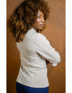 Chaqueta cocina microfibra y espalda nido abeja 2