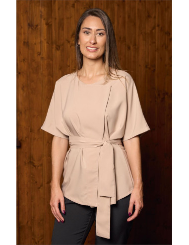 Casaca señora tipo kimono cruzado