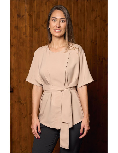 Casaca señora tipo kimono cruzado