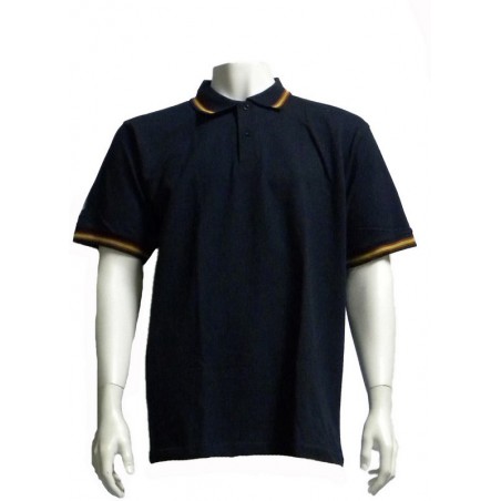 Polo liso con bandera españa