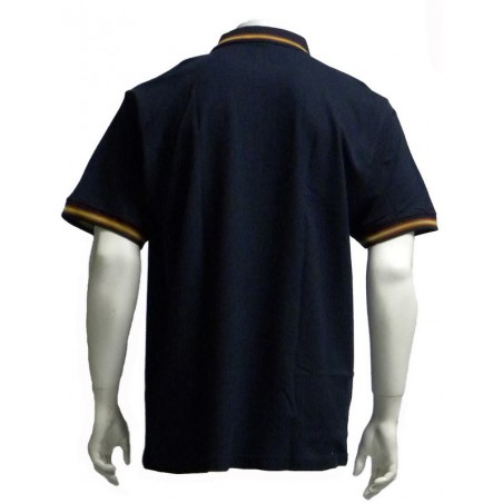 Polo liso con bandera españa