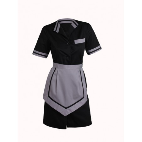 Conjunto de bata y delantal