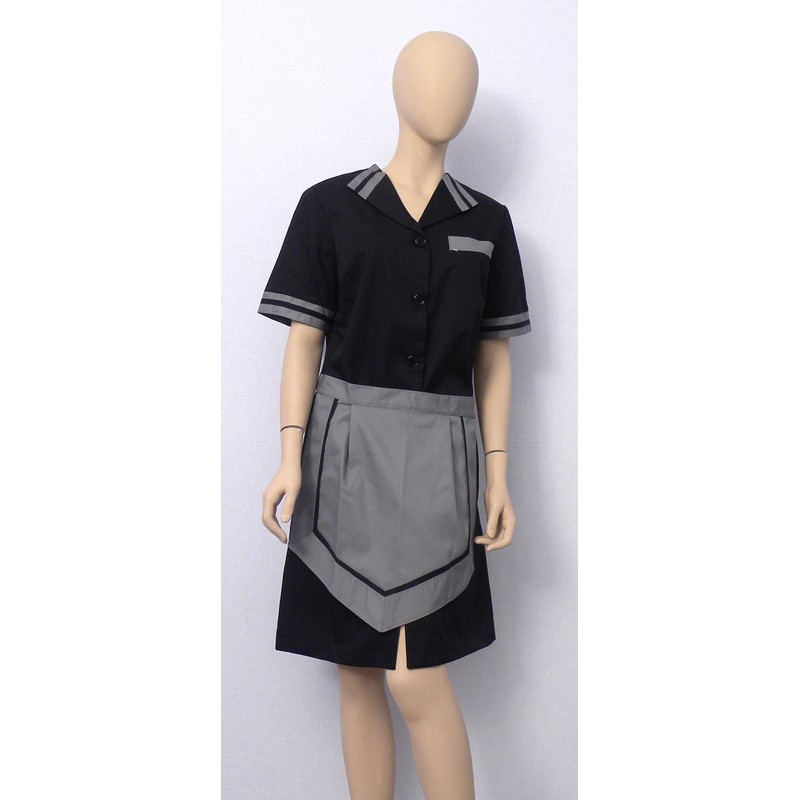 Conjunto de bata y delantal