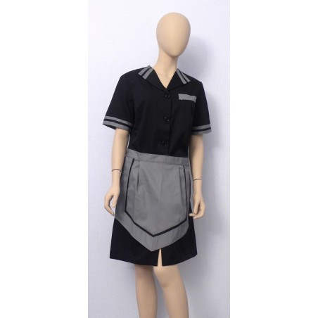Conjunto de bata y delantal