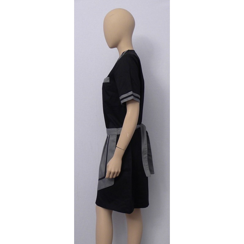Conjunto de bata y delantal
