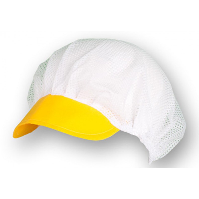 Cofia con visera de tela ref.415