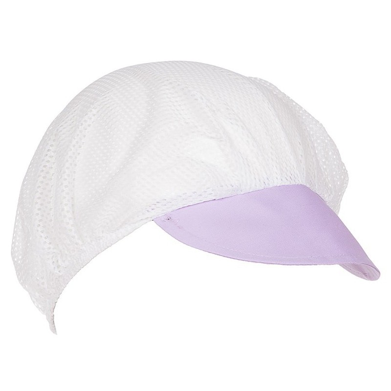 Cofia con visera de tela ref.415