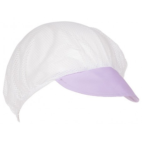 Cofia con visera de tela ref.415