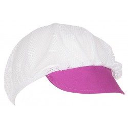 Cofia con visera de tela ref.415 2