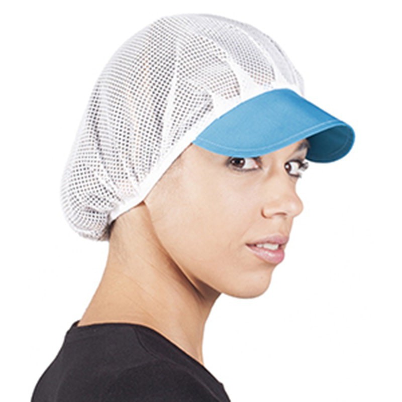 Cofia con visera de tela ref.415