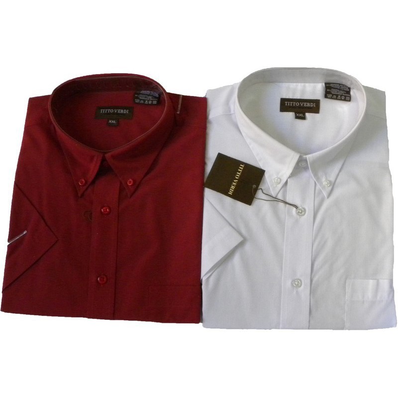 Camisa caballero cuello con botones