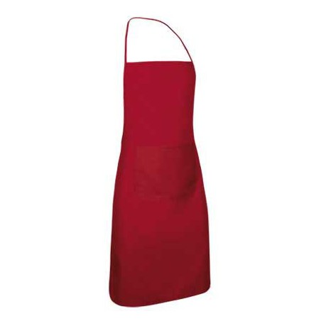 Delantal rojo