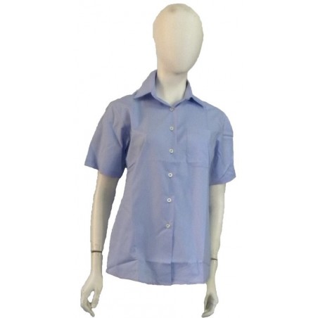 Camisa de mujer azul celeste