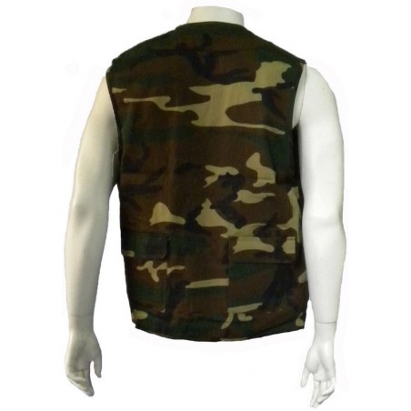 Chaleco camuflaje Safari