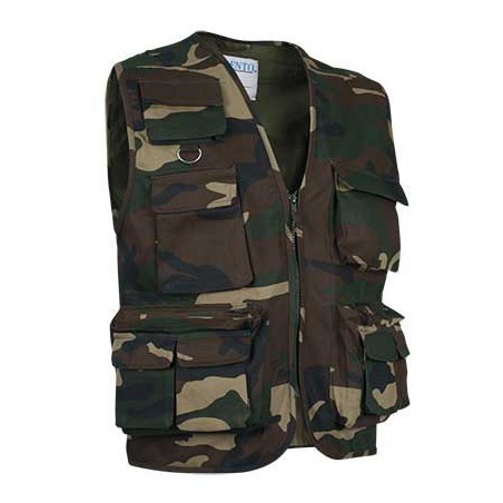 Chaleco camuflaje Safari
